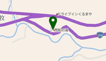 西下仁田温泉の地図画像