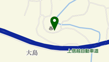 大島鉱泉の地図画像