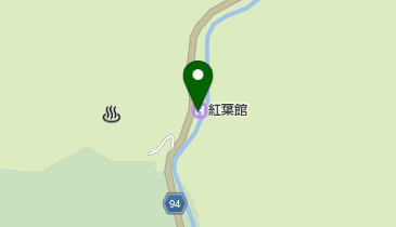 鹿沢温泉の地図画像