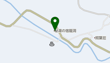 湯の小屋温泉の地図画像