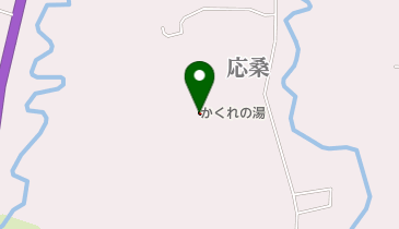 かくれの湯の地図画像