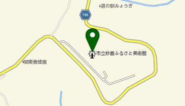 富岡市妙義ビジターセンターの地図画像