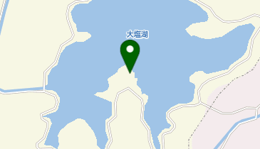 大塩湖の地図画像