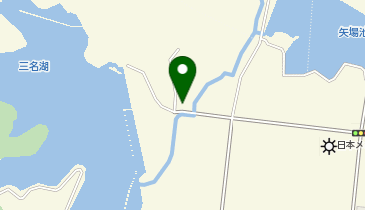 三名湖の地図画像