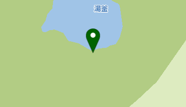 湯釜の地図画像