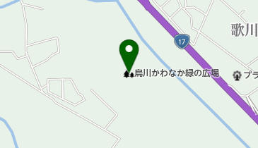 烏川かわなか緑の広場の地図画像