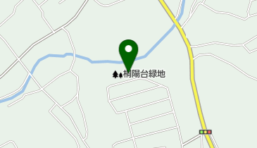 桐陽台緑地の地図画像