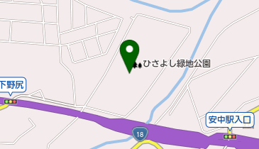 ひさよし緑地公園の地図画像