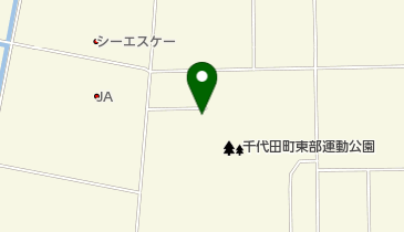 千代田町東部運動公園の地図画像