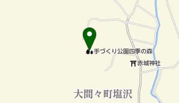 手づくり公園四季の森の地図画像
