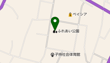 子持ふれあい公園の地図画像