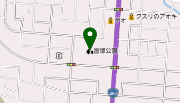 富塚公園の地図画像