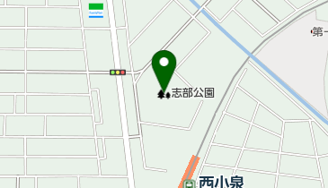 志部公園の地図画像