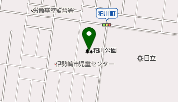 粕川公園の地図画像