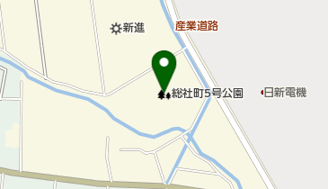 総社町5号公園の地図画像