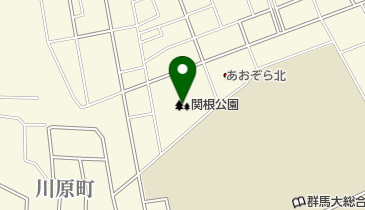 関根公園の地図画像