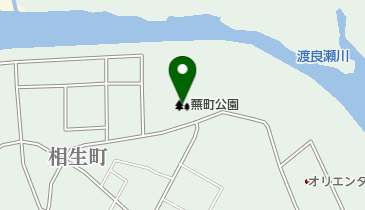 蕪町公園の地図画像