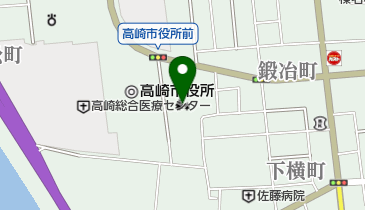 城址公園の地図画像