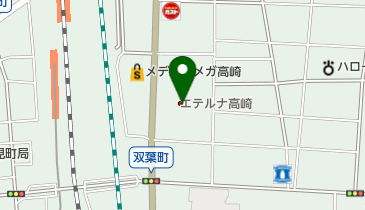 エテルナ高崎の地図画像