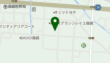 レイオブパースチャーチの地図画像