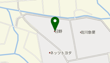群馬日野自動車前橋テクノセンターの地図画像
