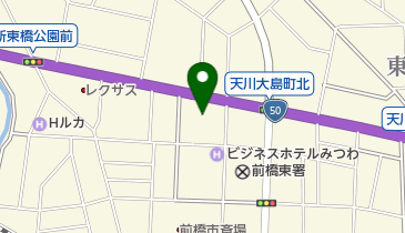 関東マツダ前橋店の地図画像