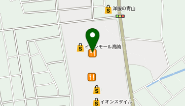 FLYING TIGER COPENHAGENイオンモール高崎ストアの地図画像