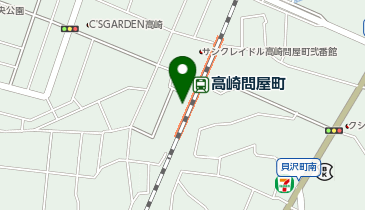 ニコニコレンタカー高崎問屋町駅店の地図画像