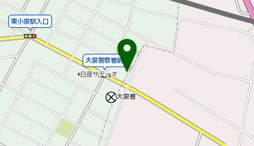 トヨタモビリティパーツ大泉店の地図画像