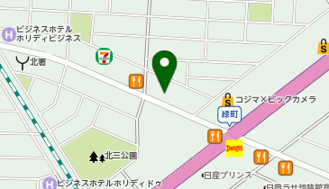 ゆず庵高崎緑町店の地図画像