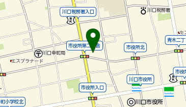 川口市役所第三庁舎の地図画像