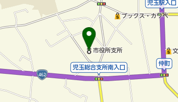 本庄市児玉総合支所の地図画像