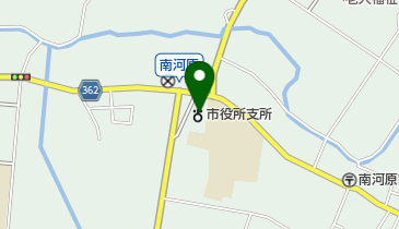 行田市役所南河原支所の地図画像