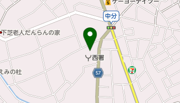 上尾市役所大石支所の地図画像