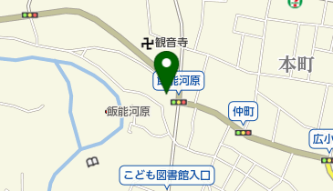 飯能市飯能中央地区行政センターの地図画像