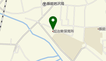 飯能市加治東地区行政センターの地図画像