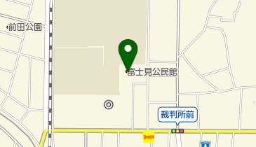 飯能市富士見地区行政センターの地図画像