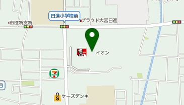 さいたま市北区役所日進支所の地図画像