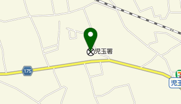 児玉警察署の地図画像