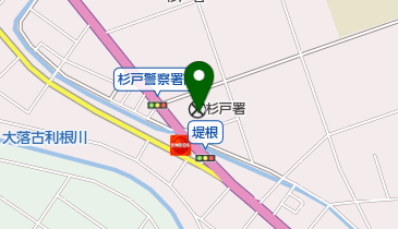 杉戸警察署の地図画像