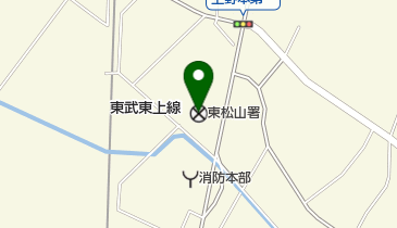 東松山警察署の地図画像