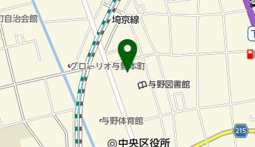 さいたま地方法務局の地図画像
