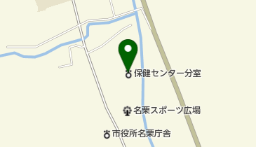 保健センター名栗分室の地図画像