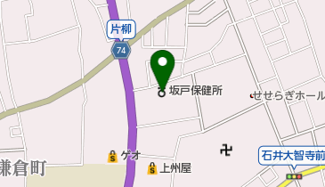 埼玉県西部福祉事務所の地図画像