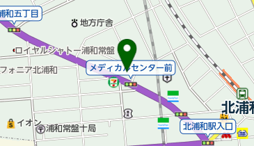 浦和年金事務所の地図画像