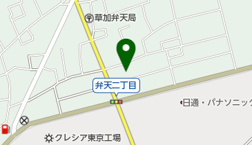 ハローワーク草加の地図画像