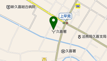 埼玉東部消防組合消防局の地図画像