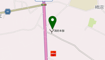 熊谷地区消防本部の地図画像