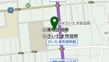 さいたま市消防局の地図画像