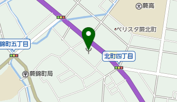 蕨市消防本部の地図画像